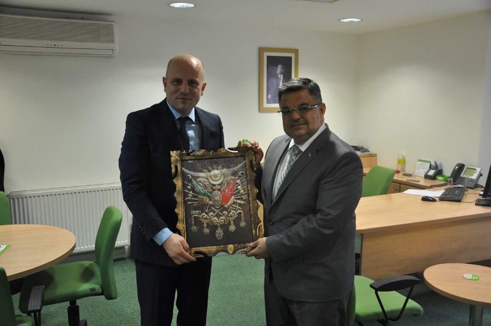 Başkan Yağcı Kütahya’da Bir Takım Temaslar Gerçekleştirdi