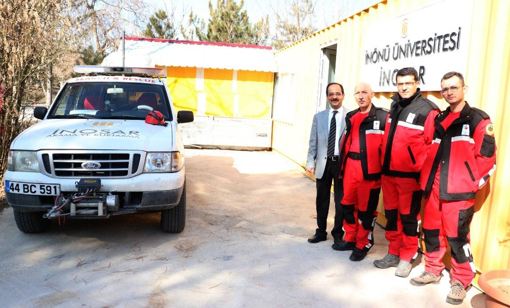 Malatya İnönü Üniversitesi Arama Kurtarma Ekipleri Olası Afete Hazır