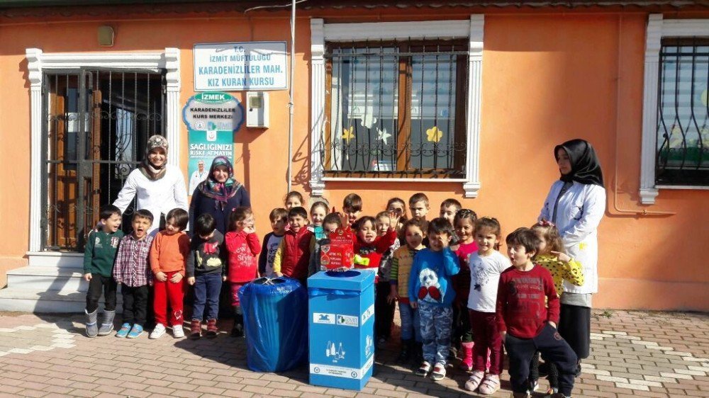 İzmit’te Minik Öğrencilerin Geri Dönüşüm Duyarlılığı