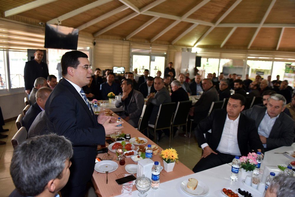 Tütüncü’den Müteahhitlere Destek