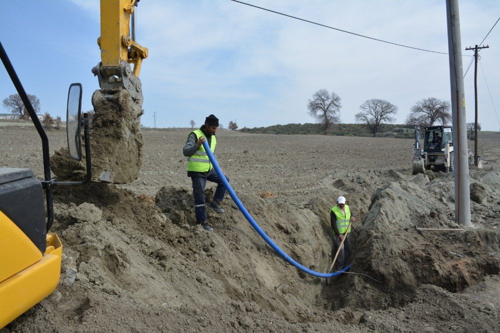 Selendi’ye 17 Bin Metrekarelik İçme Suyu Hattı