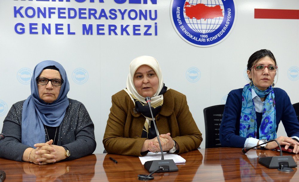 Memur-sen Kadınlar Komisyonu Başkanı Öçal: "Referandumda ‘Evet’ Diyoruz"