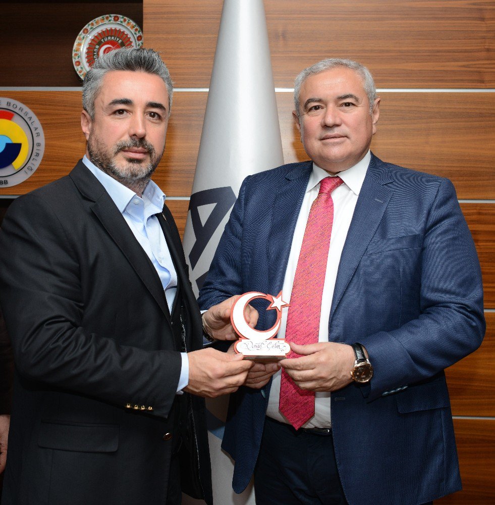 Müteahhitlerden Atso’ya Ziyaret