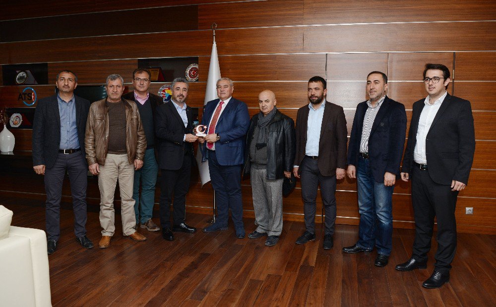 Müteahhitlerden Atso’ya Ziyaret