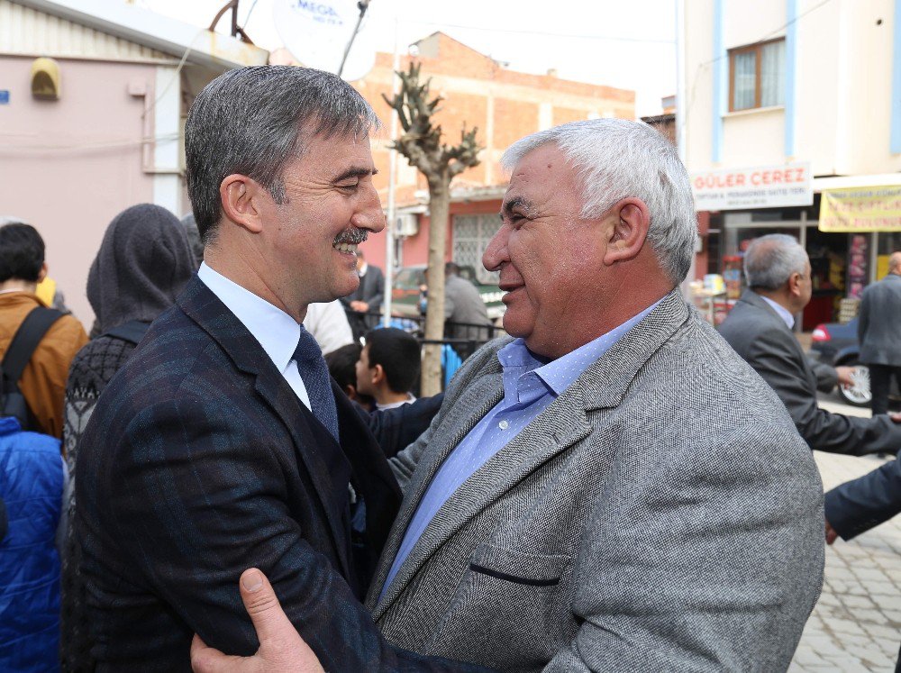 Başkan Şirin Pilav Hayrına Katıldı