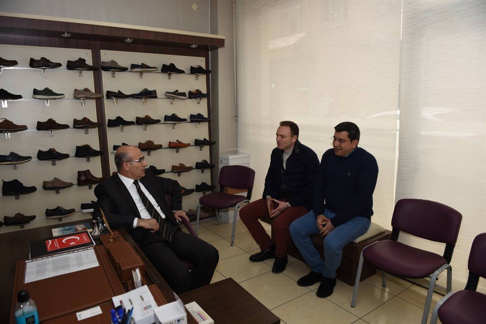 Vali Mahmut Demirtaş, Esnaf Ziyaretlerini Sürdürüyor