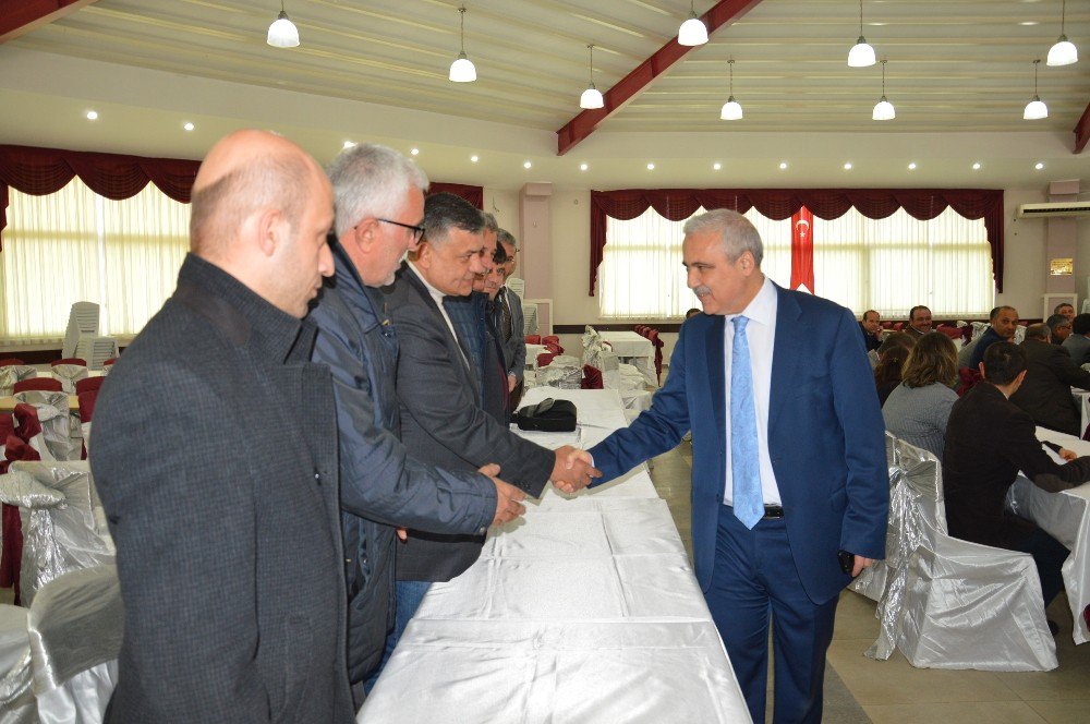 Vali Güvençer Saruhanlı’da Muhtarları Dinledi