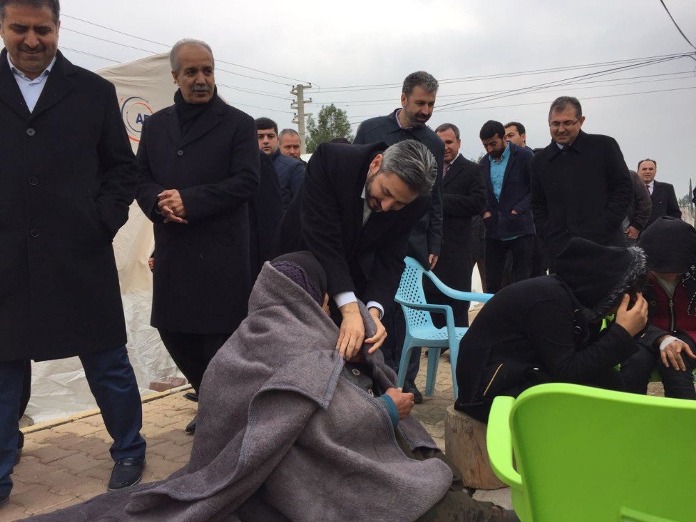 Tbmm Başkanvekili Aydın, Depremin Merkez Üssü Samsat’ta İnceleme Yaptı