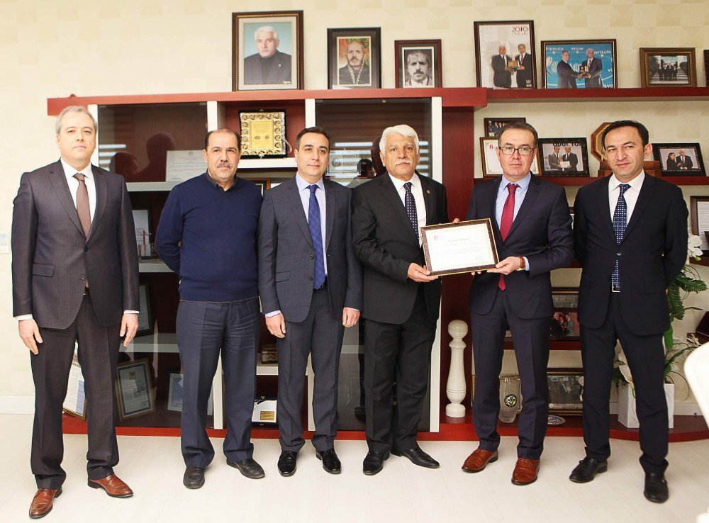 Köksan’a Bakan İmzalı Teşekkür Belgesi