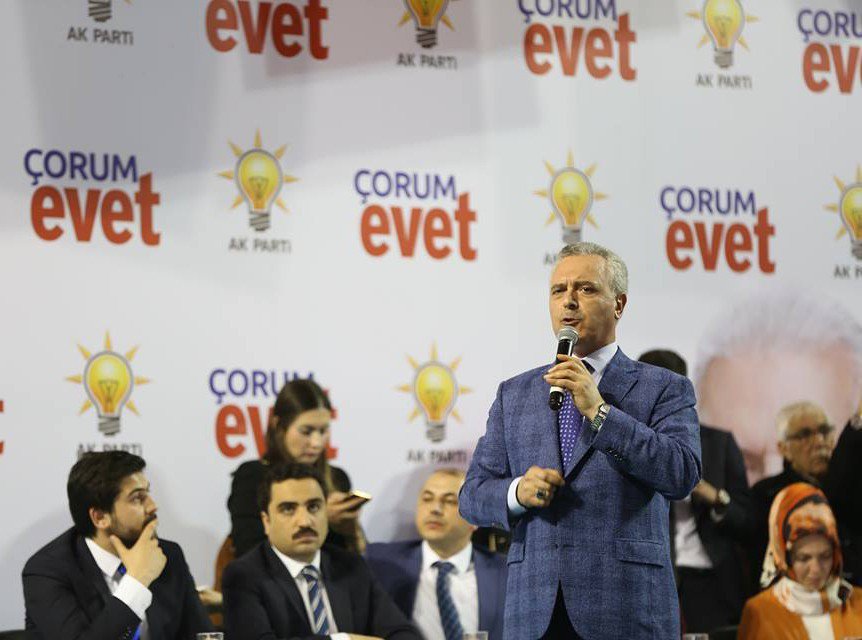 Ak Parti Genel Başkan Yardımcısı Mustafa Ataş;