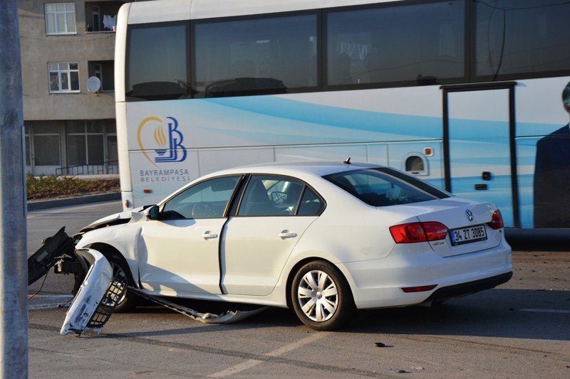 Biga’da Trafik Kazası; 3 Yaralı