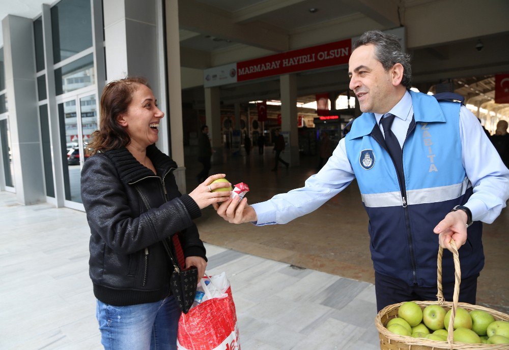 İstanbul Zabıtası’ndan Yeşilay Haftası İçin Anlamlı Etkinlik