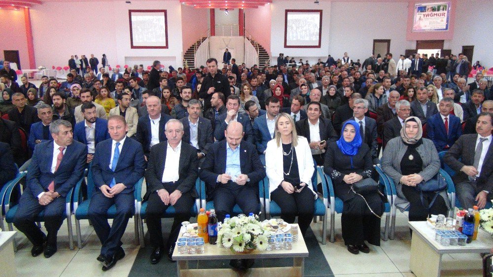 İçişleri Bakanı Soylu Nusaybin’de