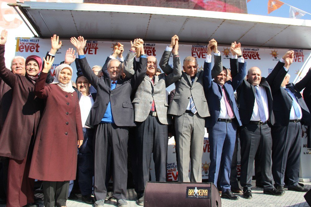 Ak Parti Konya İl Teşkilatı Referandum İçin Sahaya İndi