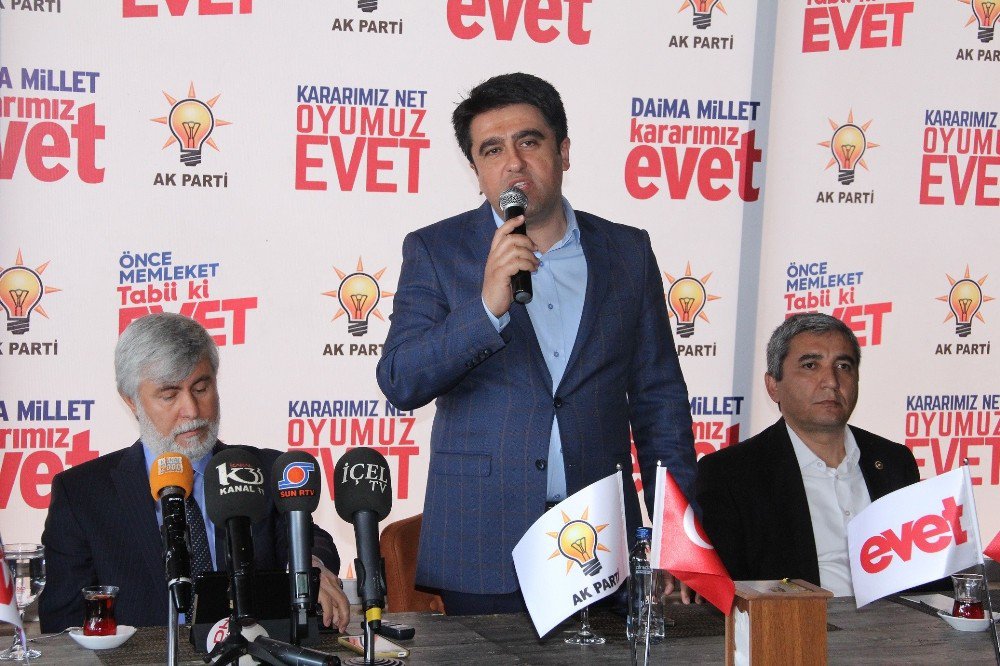 Ak Parti Milletvekilleri, Mersin Basınına Anayasa Değişikliği Paketini Anlattı