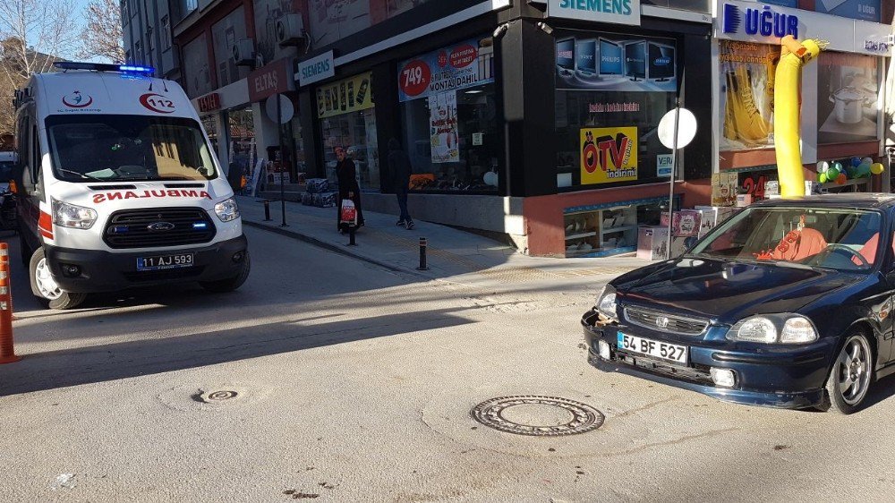 Bilecik’te Trafik Kazası, 1 Yaralı