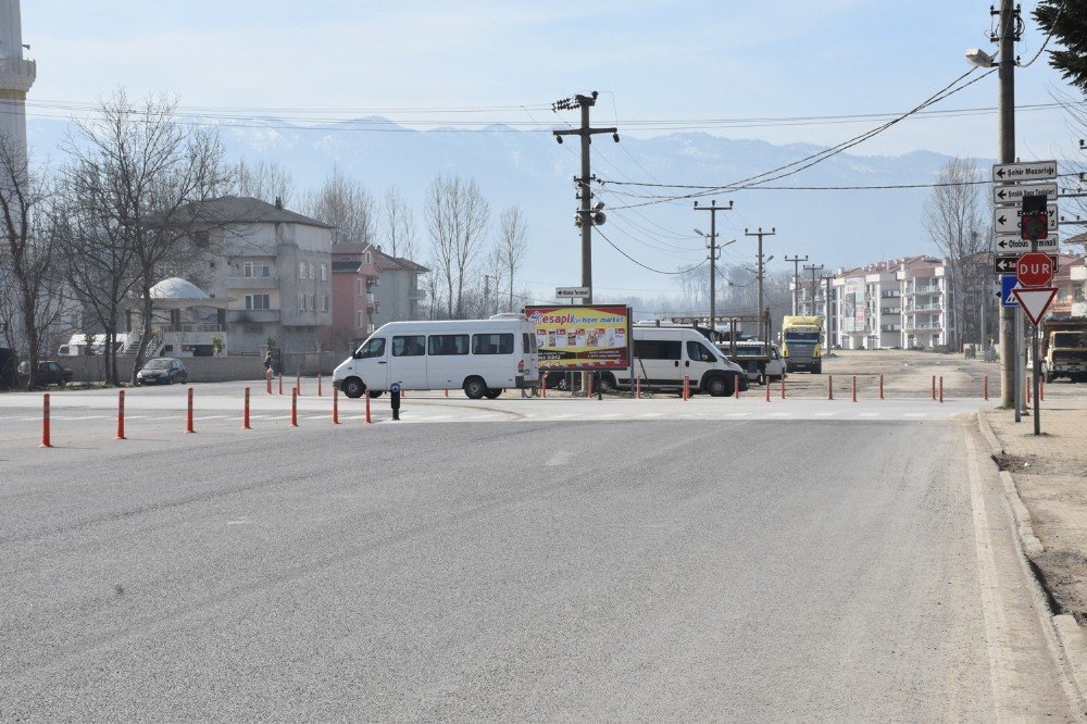 Düzce’de Terminale Tek Yön Uygulaması Başladı