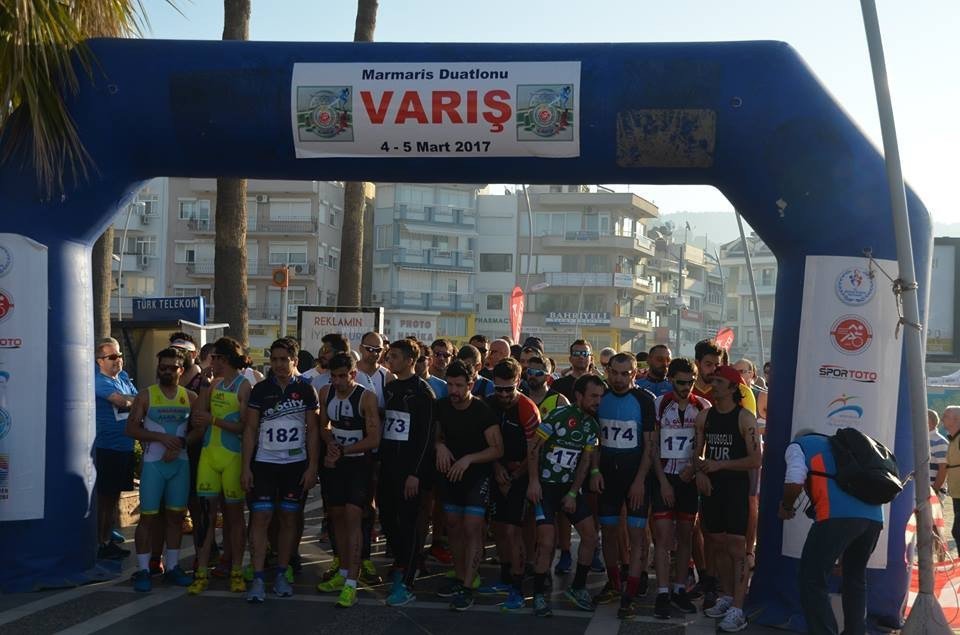 Marmaris’te Duatlon Heyecanı