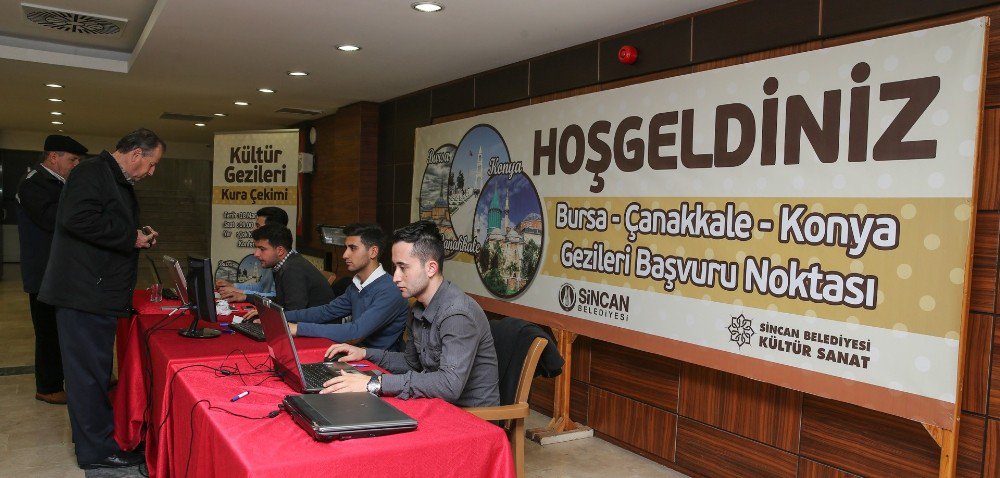 Sincan’da Kültür Gezilerine Başvurular Başladı