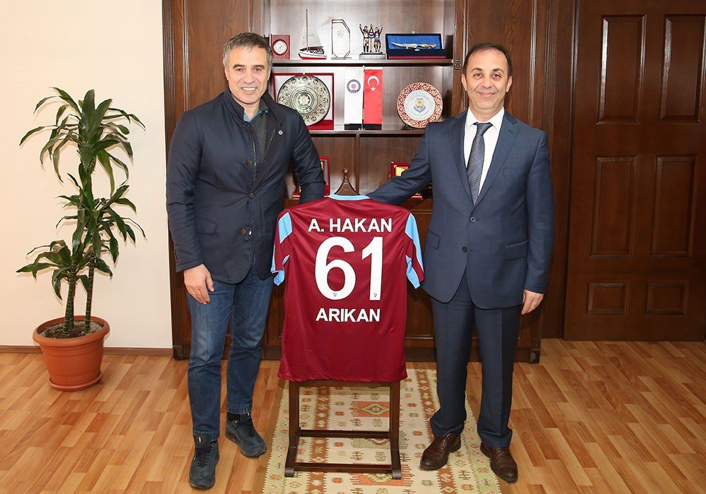 Yanal, Trabzon Emniyet Müdürü Arıkan’ı Ziyaret Etti