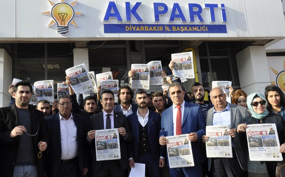 Ak Parti Gençlik Kolları, Kılıçdaroğlu’na Diyarbakır’dan Gazete Gönderdi