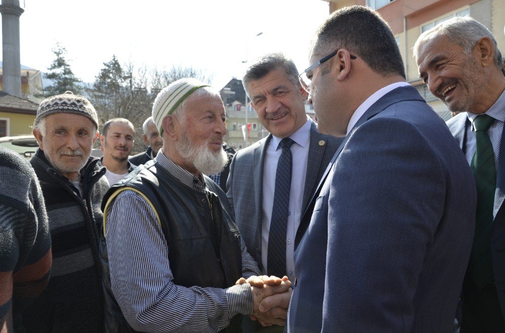 Ak Parti İl Başkanı Keskin Yığılca Belediye Başkanı Yiğit’i Ziyaret Etti