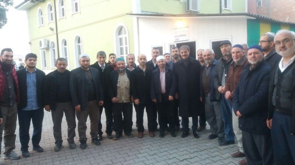 Başkan Alemdar, Cami Cemaatinin Misafiri Oldu