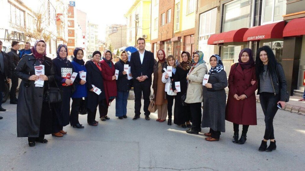 Ak Parti Tepebaşı İlçe Başkanlığı Mahallelerde Halk Oylamasını Anlatıyor