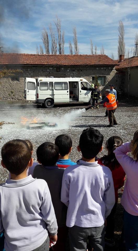 Kırka’da Yangın Eğitimi Ve Tatbikatı Yapıldı