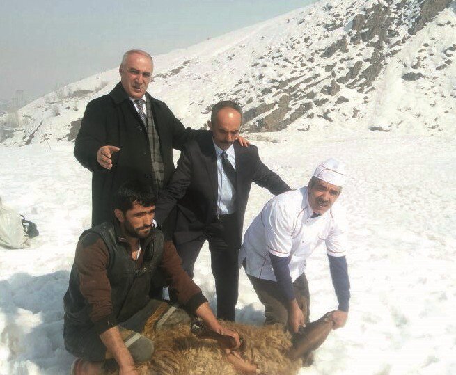 Başbakan İçin Kurban Kesildi