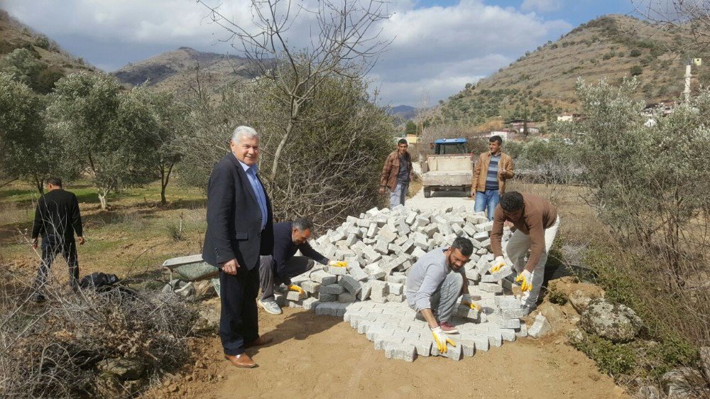 Kızıldere Sokakları Parke Taşı İle Kaplandı