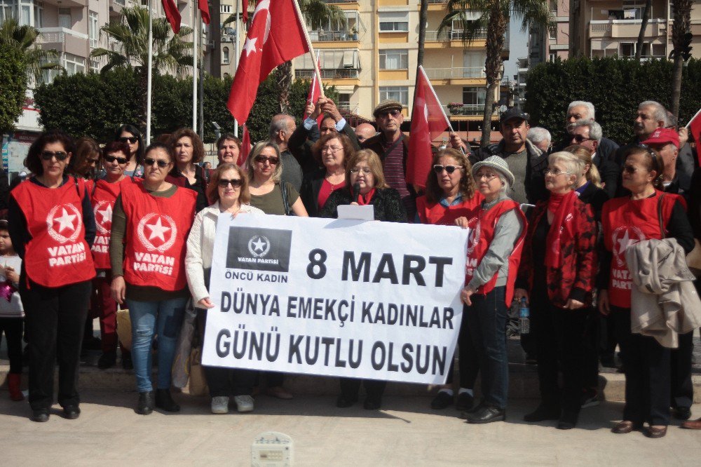 Parti Ve Sivil Toplum Kuruluşları Dünya Kadınlar Günü’nü Kutladı