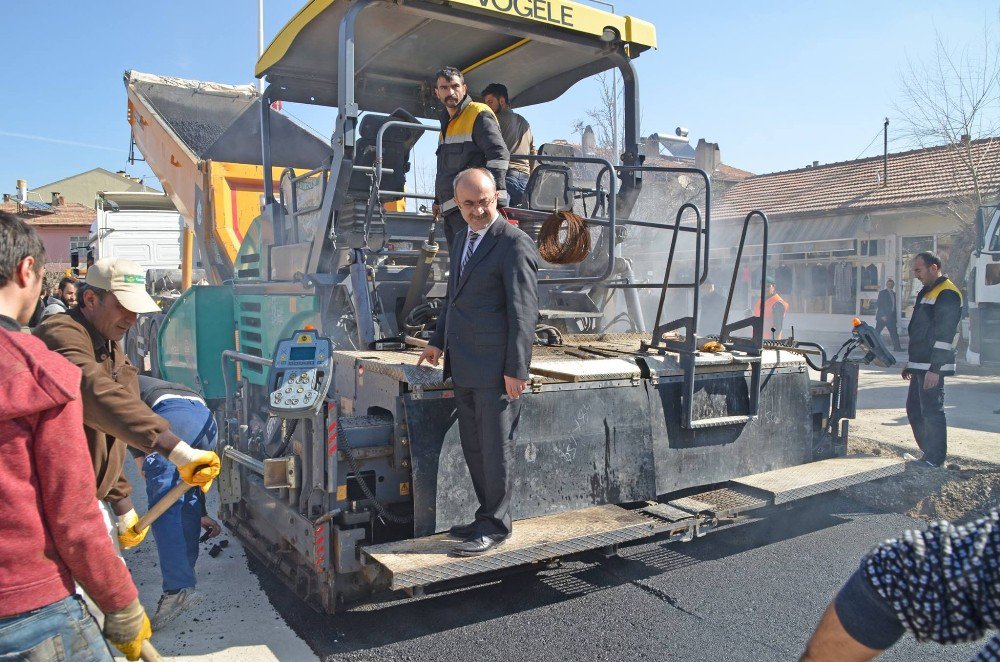 Bünyan’da Sıcak Asfalt Çalışmaları Başladı