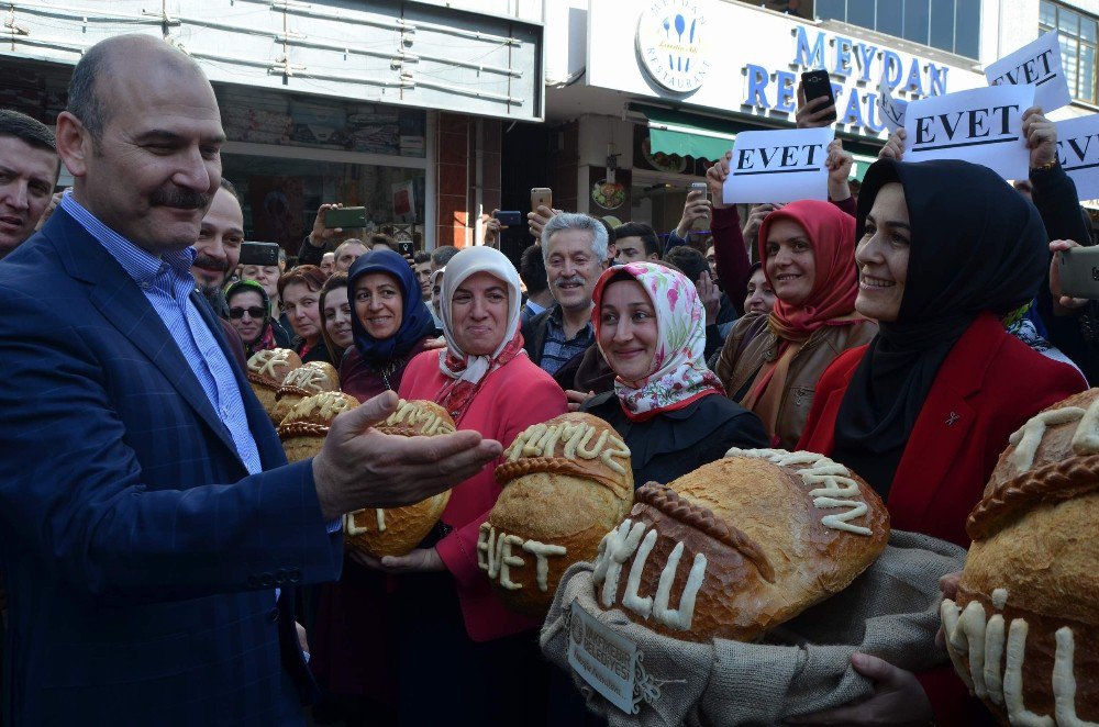 Soylu’ya Ekmek Süprizi