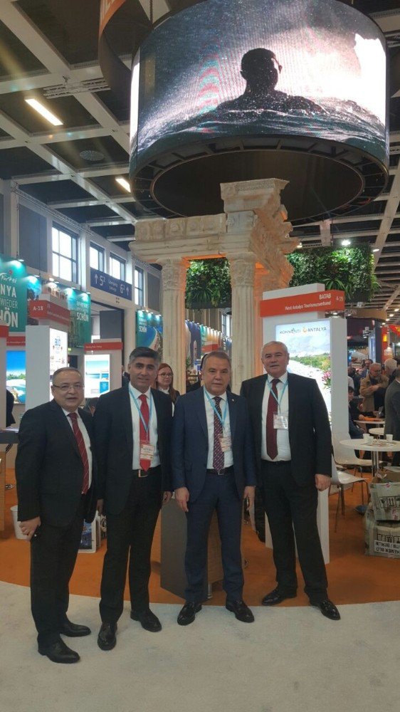 Başkan Böcek, Itb Berlin Fuarı’nda.