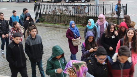 Yeniceli Öğrenciler Mehmet Akif Ersoy’un Evini Ziyaret Etti