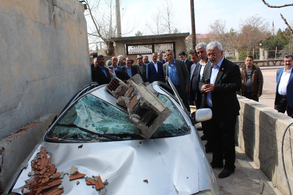 İstanbul Milletvekili Metiner Deprem Bölgesinde