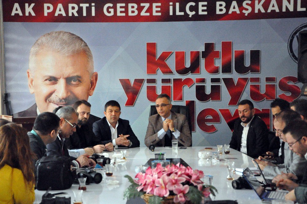 Ak Parti Gebze İlçe Teşkilatı, 8.açılış Bayramı Öncesi Basın İle Buluştu