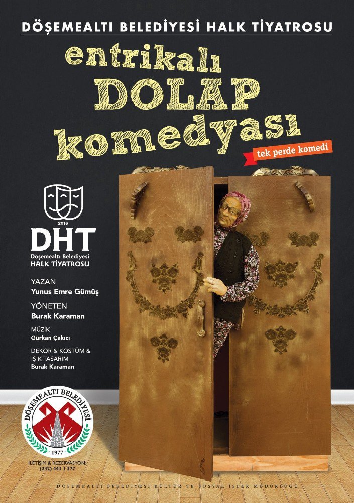 Dht ‘Entrikalı Dolap Komedyası’nı Sahneleyecek