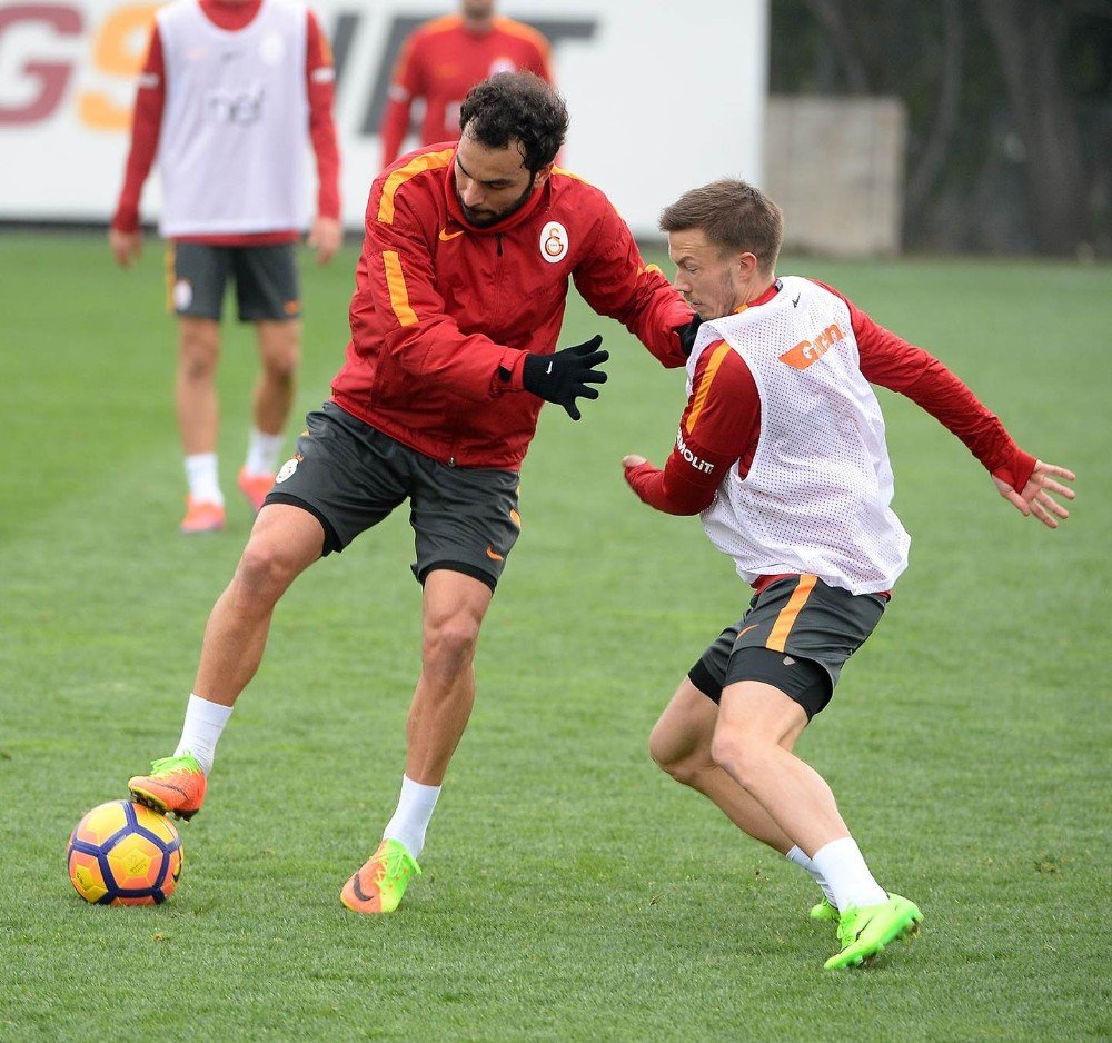 Galatasaray, Gençlerbirliği Maçı Hazırlıklarını Sürdürdü