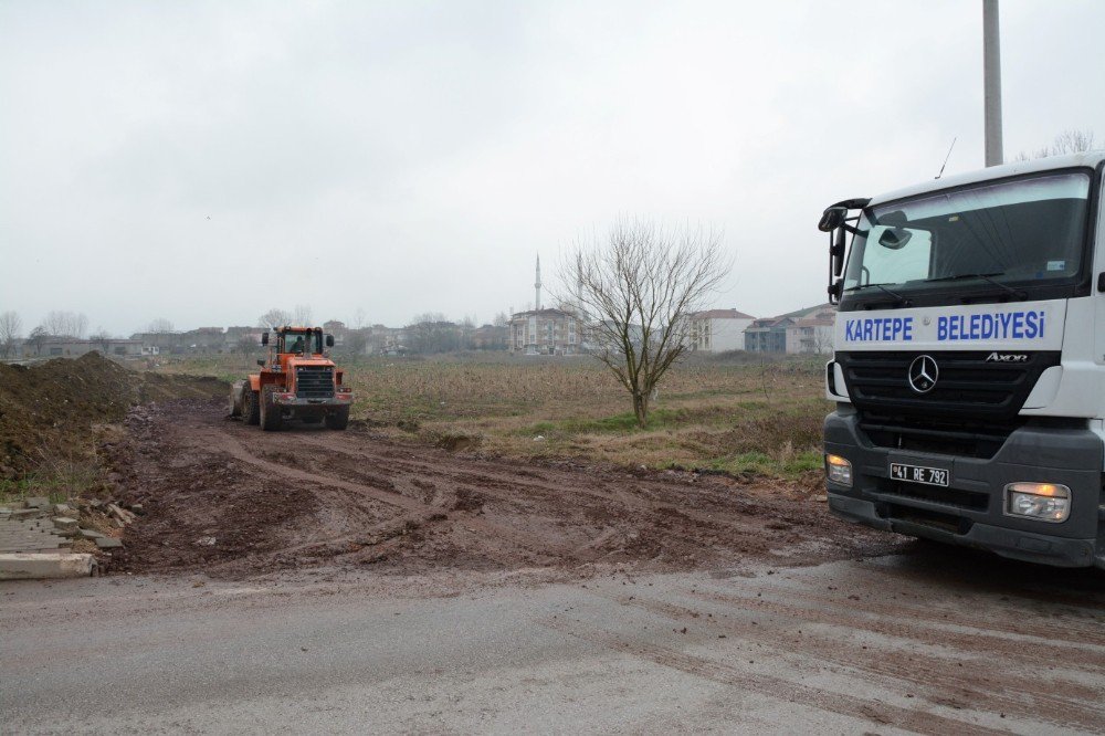 Kartepe Kanal Park Projesinde Yollar Açılıyor