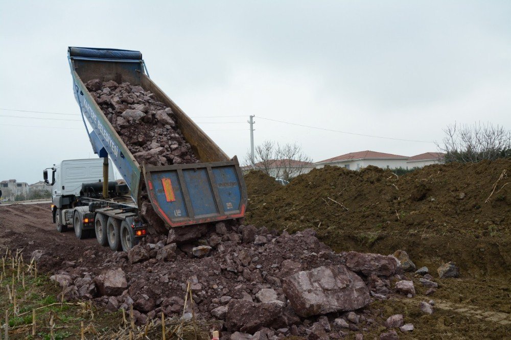 Kartepe Kanal Park Projesinde Yollar Açılıyor