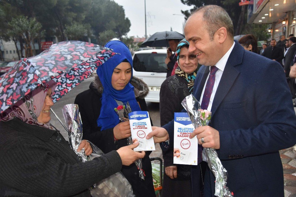 Ak Partili Mersinli Referandum Çalışmalarına Hız Verdi