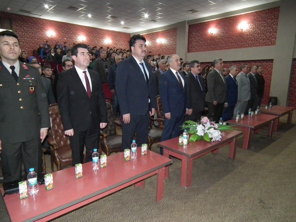 12 Mart İstiklal Marşının Kabulü Ve Mehmet Akif Ersoy’u Anma Töreni Yapıldı