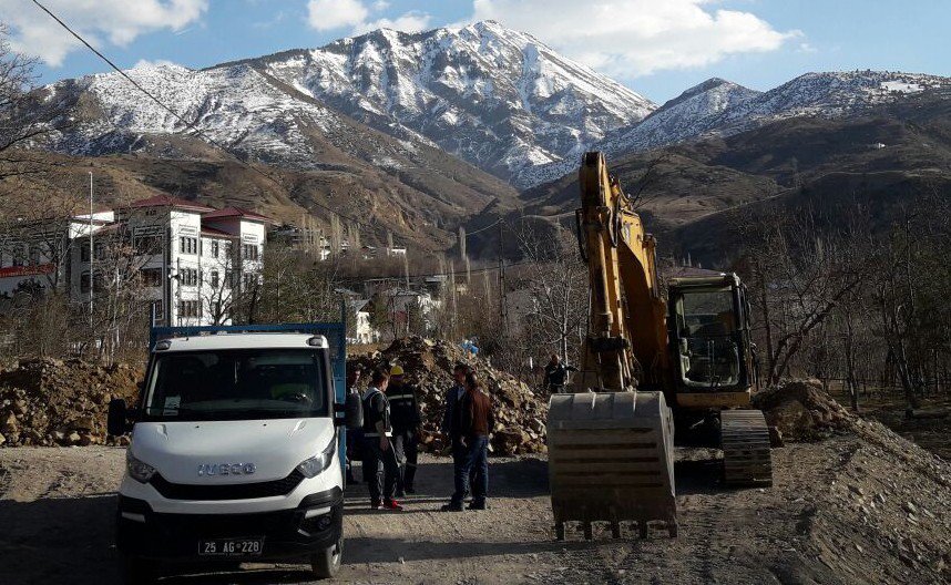 Büyükşehir’den Uzundere’ye Altyapı Yatırımı