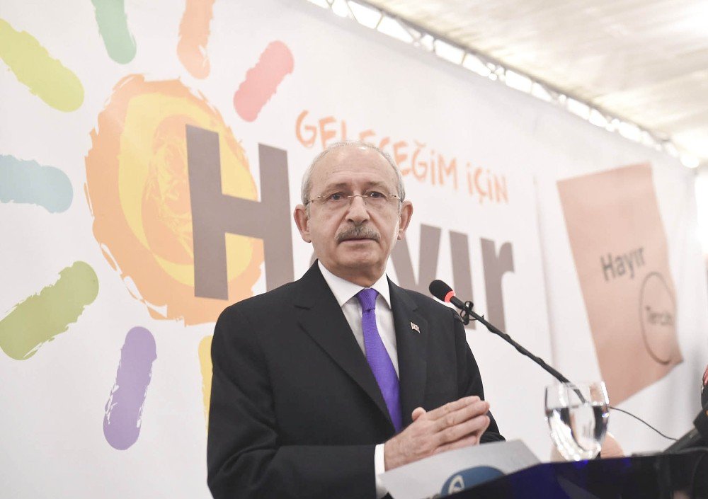 Kılıçdaroğlu: “‘Hayır’ Bu Memleket İçin Hayırlı Olacak”