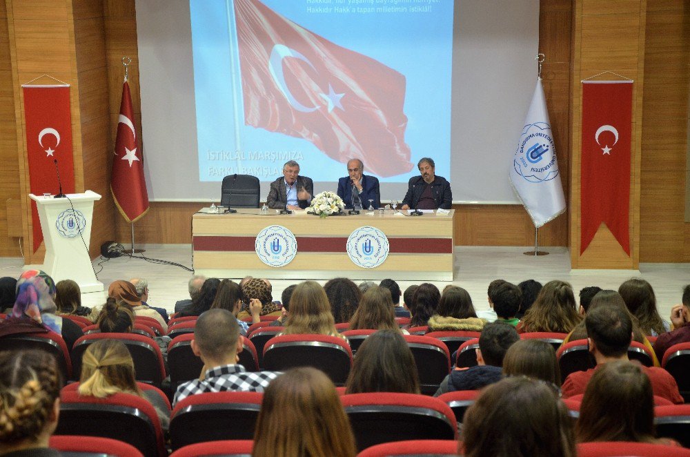 Onyedi Eylül Üniversitesi Mehmet Akif Ersoy’u Andı