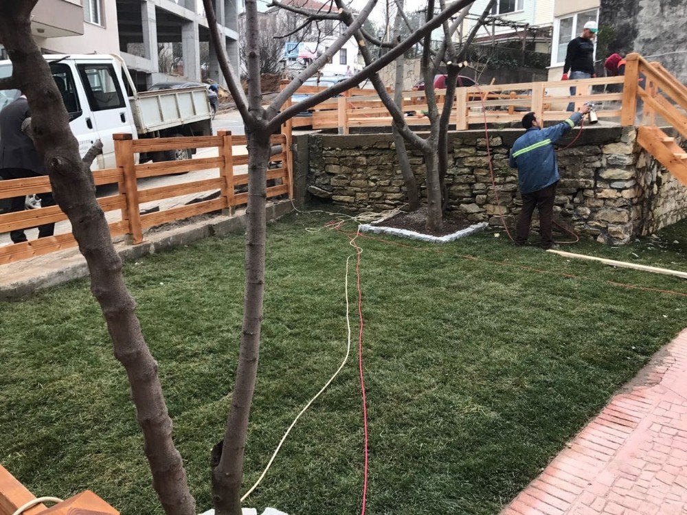 Akçakoca’da Peyzaj Çalışmaları Sürüyor