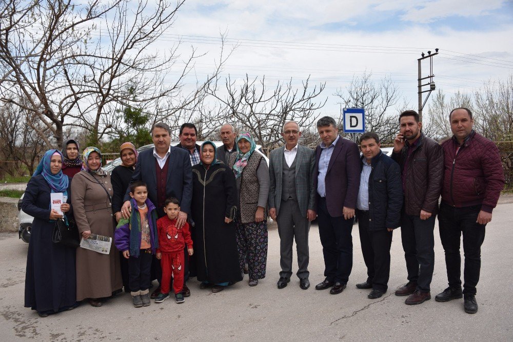 Başkan Çerçi, Barbaros Mahallesi Sakinleriyle Buluştu