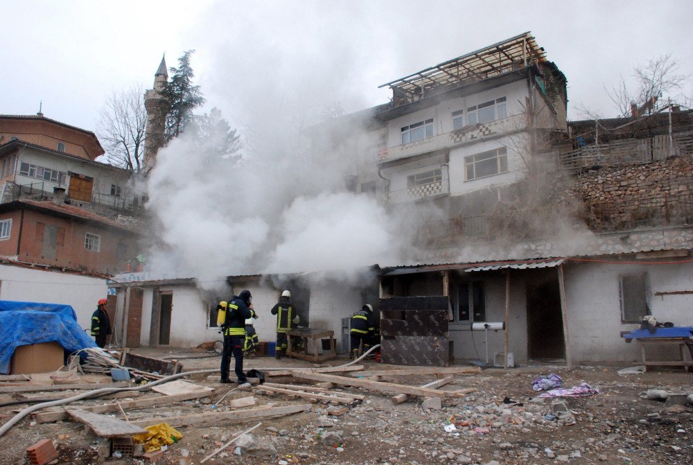 Tokat’ta İşçi Yemekhanesinde Yangın